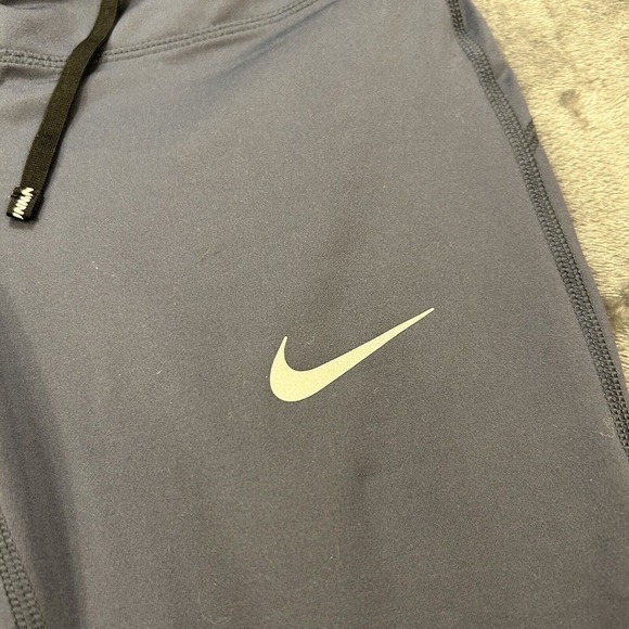 Nike Running Pants Womens Extra Small Blue Drawstring Casual Athletic Dri-Fit - Picture 2 of 10